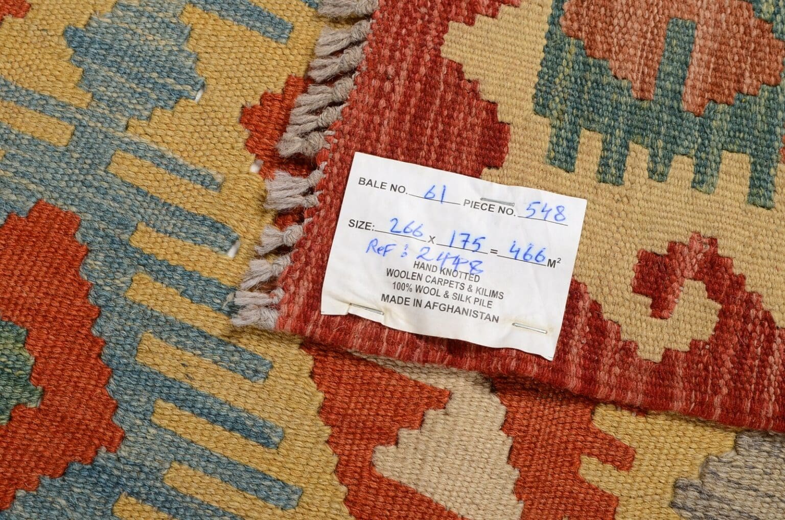 Oriental Rug Afghanistan 266 x 175 cm Wool Hand-woven