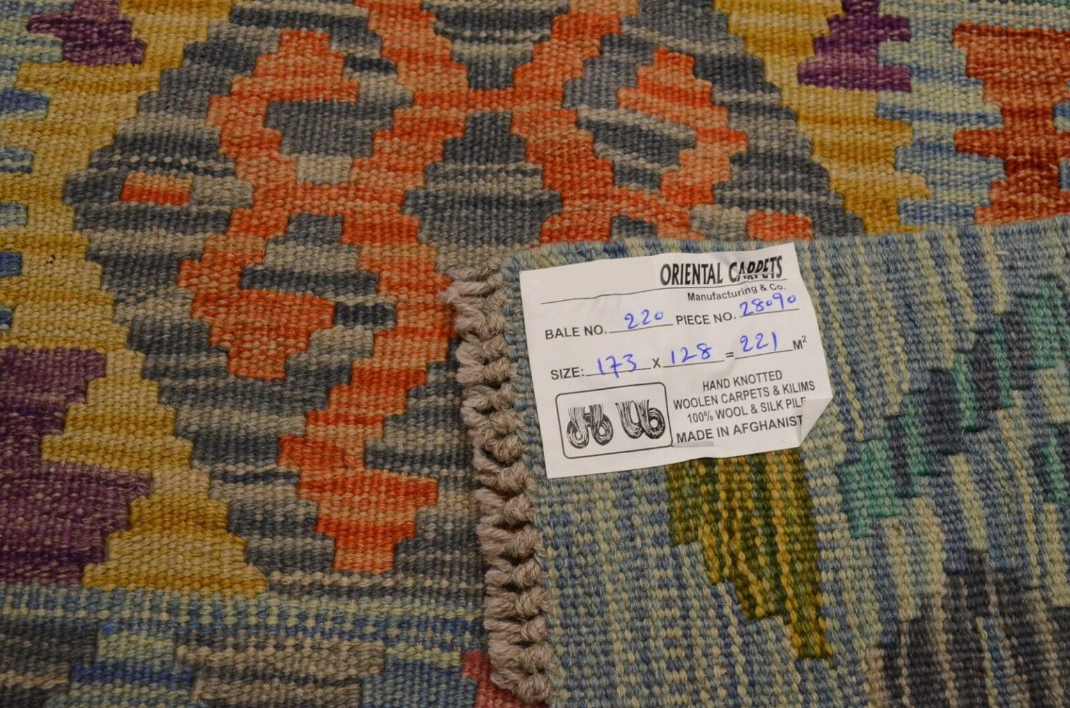Oriental Rug Afghanistan 173 x 128 cm Wool Hand-woven