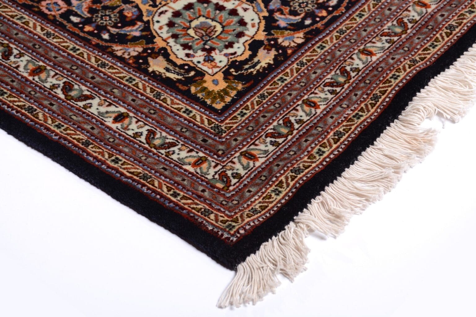 handgeknupfter-orientteppich-tabriz-395x300-cm-550000-knoten-blau-3 Persian Rug Tabriz 395 x 300 cm Wool Hand-knotted