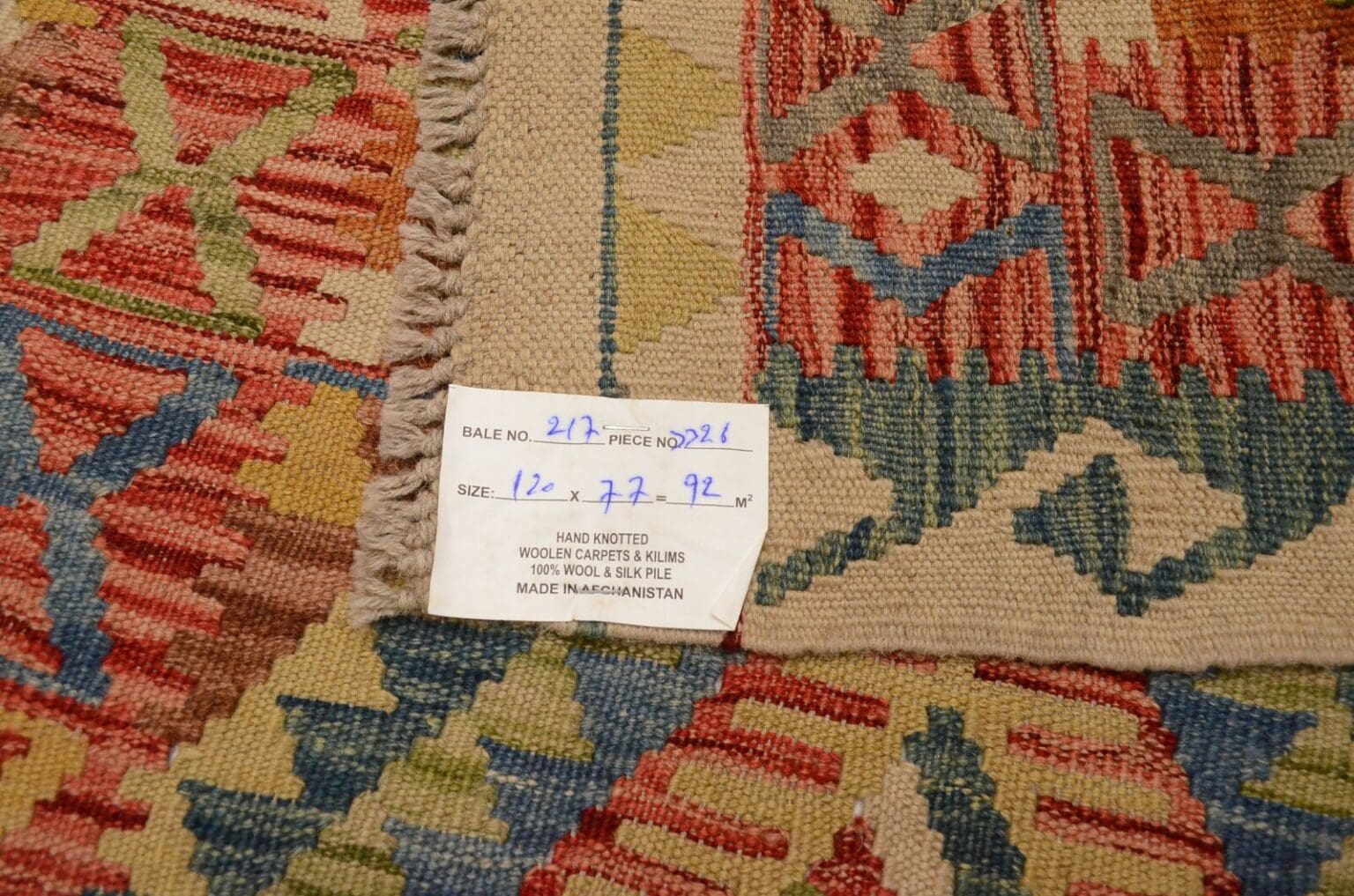 Oriental Rug Afghanistan 120 x 77 cm Wool Hand-woven