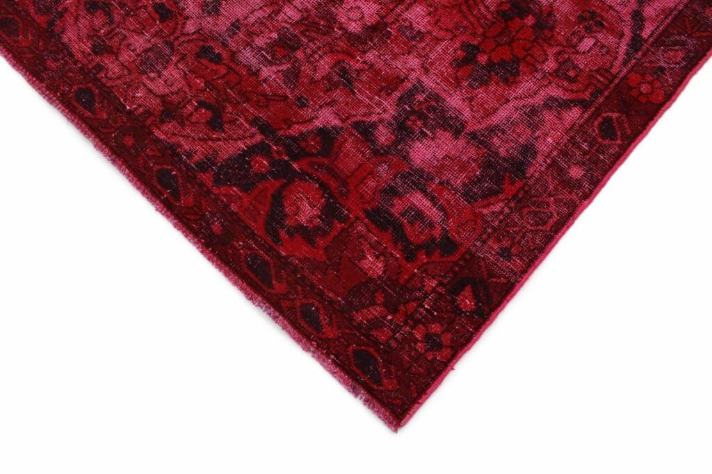 vintage-orientteppich-rot-274x151cm-handgeknupft-unikat-5 Oriental Rug 274x151 cm Wool Hand-knotted