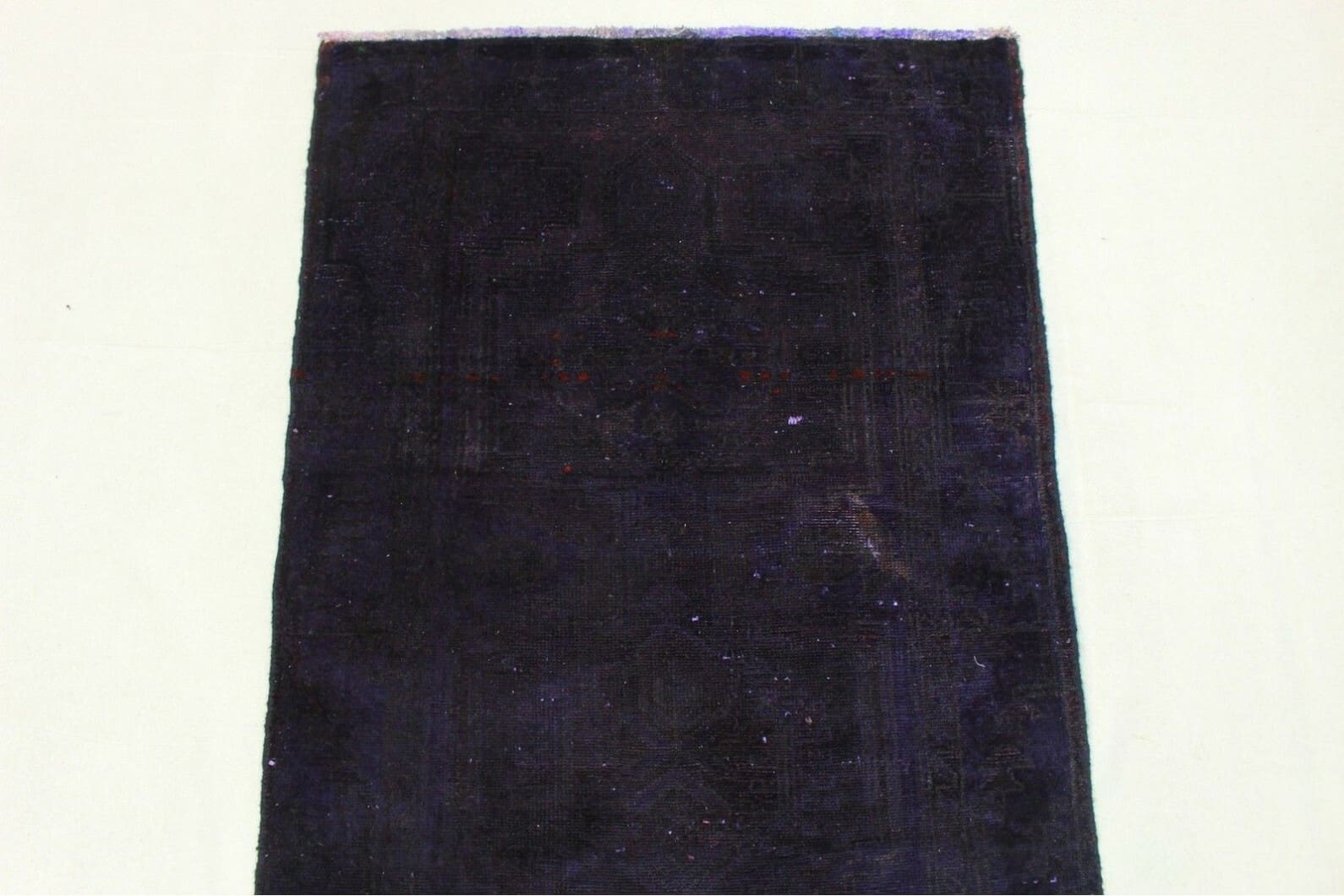 vintage-laufer-lila-280x89cm-handgeknupft-orientteppich-5 Oriental Rug — handmade, 280 × 85 cm, Wool