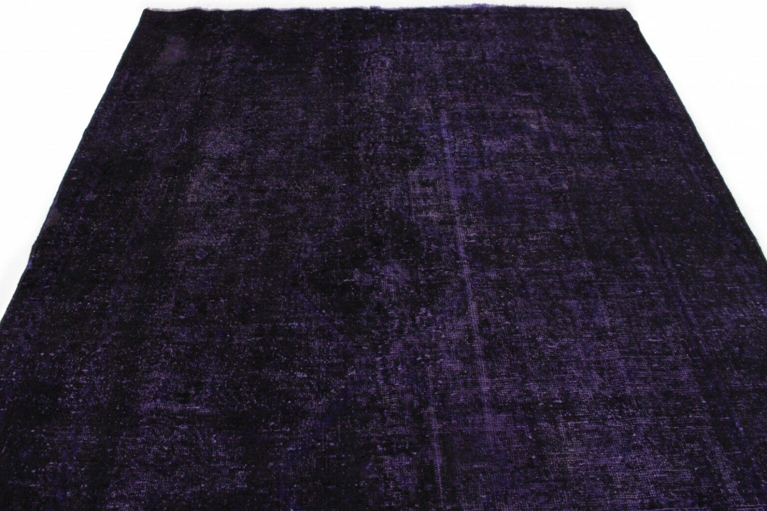 moderner-vintage-orientteppich-290x209cm-lila-schwarz-handgeknupft-3 Oriental Rug 290x209 cm Wool Hand-knotted