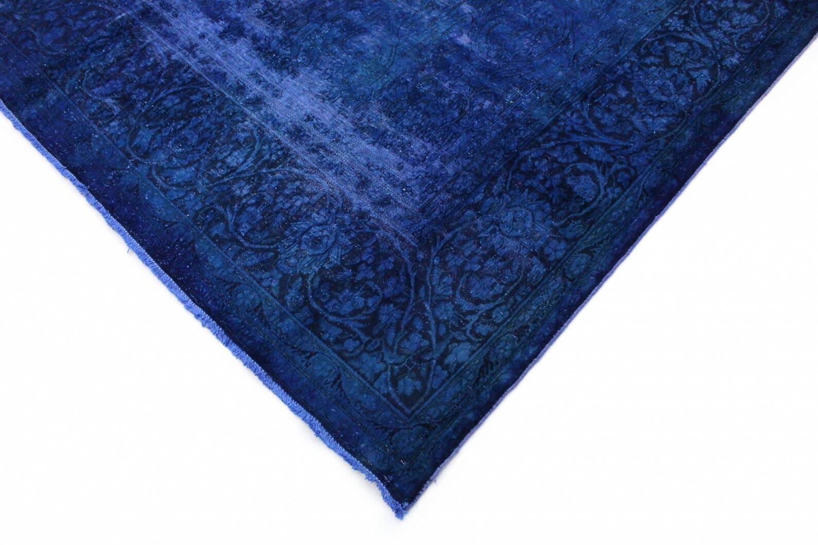vintage-orientteppich-400x292cm-blau-lila-handgeknupft-4 Oriental Rug — handmade, 400 × 293 cm, Wool