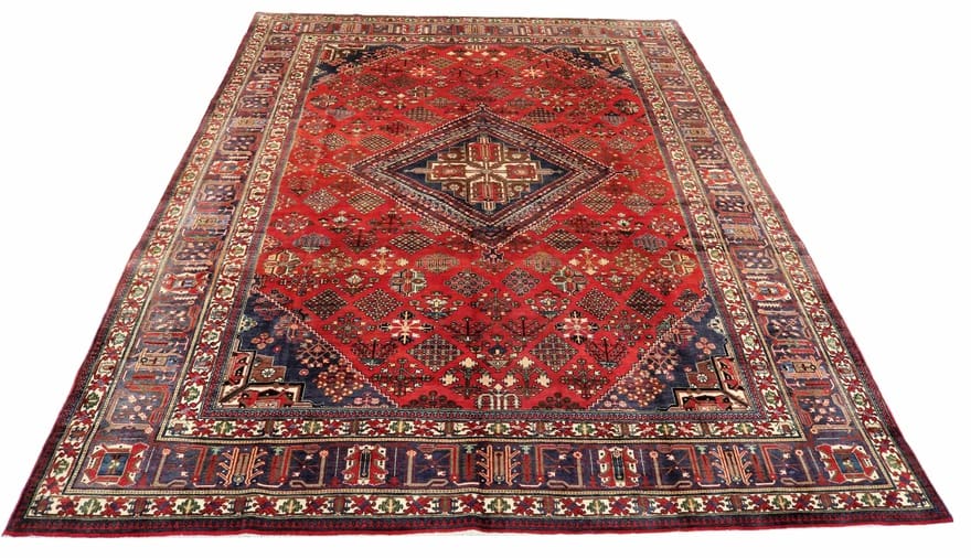 meyme-teppich-402x296-cm-klassisches-medaillon-handgeknupft-perserteppich-1 Persian Rug — hand-knotted, 400 × 295 cm, Wool