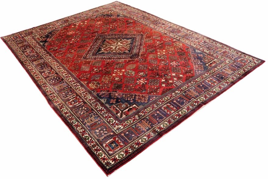 meyme-teppich-402x296-cm-klassisches-medaillon-handgeknupft-perserteppich-2 Persian Rug — hand-knotted, 400 × 295 cm, Wool