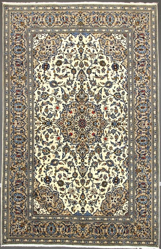 Kashan Persian Rug 303 × 197 cm, Wool, hand-knotted