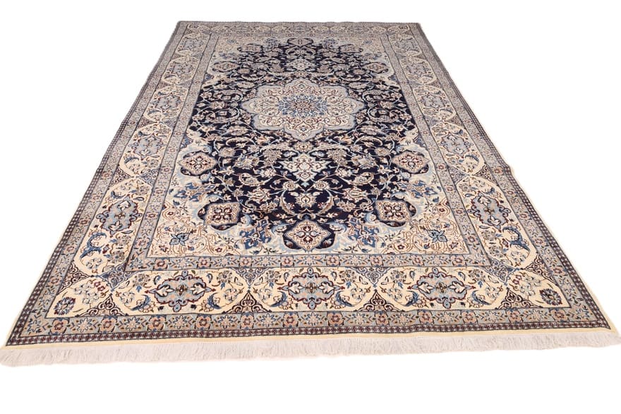 rugeast-nain-9la-orientteppich-367x249-cm-edles-design-handgeknupft-3 Hand-Knotted Wool & Silk Nain Persian Rug, 365 × 248 cm