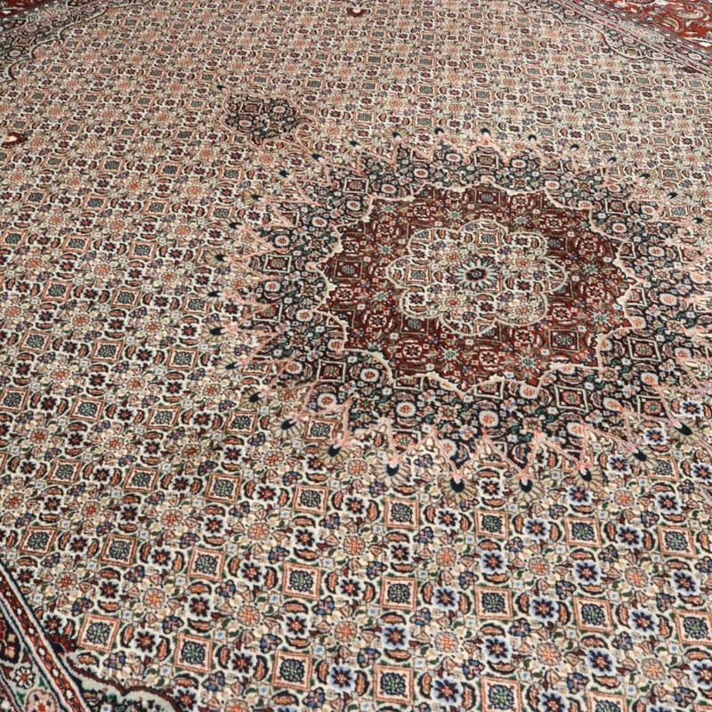 orientteppich-moud-342x246-cm-traditionell-gewebt-handgewebt-3 Moud Persian Rug — hand-woven, 342 × 246 cm, Wool & Silk