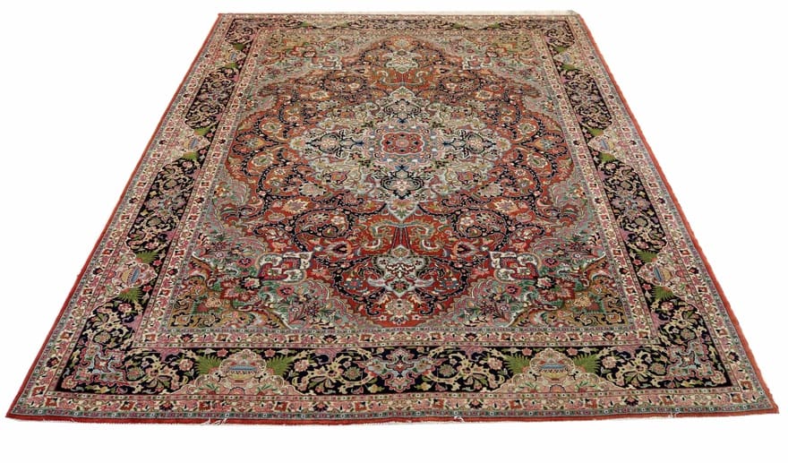 tabriz-50-mahi-teppich-359x251-cm-handgeknupft-perserteppich-1 Tabriz Persian Rug — hand-knotted, 357 × 250 cm, Wool
