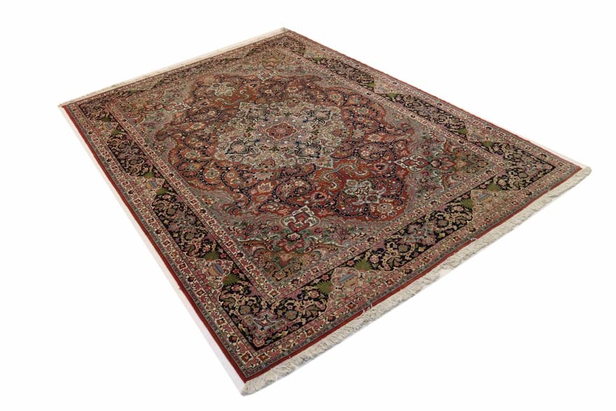 tabriz-50-mahi-teppich-359x251-cm-handgeknupft-perserteppich-2 Tabriz Persian Rug — hand-knotted, 357 × 250 cm, Wool