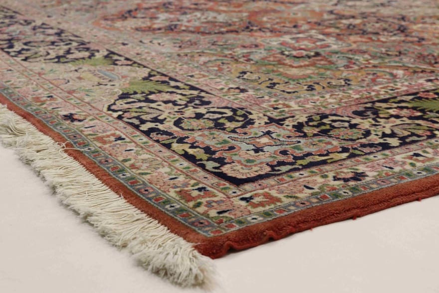 tabriz-50-mahi-teppich-359x251-cm-handgeknupft-perserteppich-3 Tabriz Persian Rug — hand-knotted, 357 × 250 cm, Wool