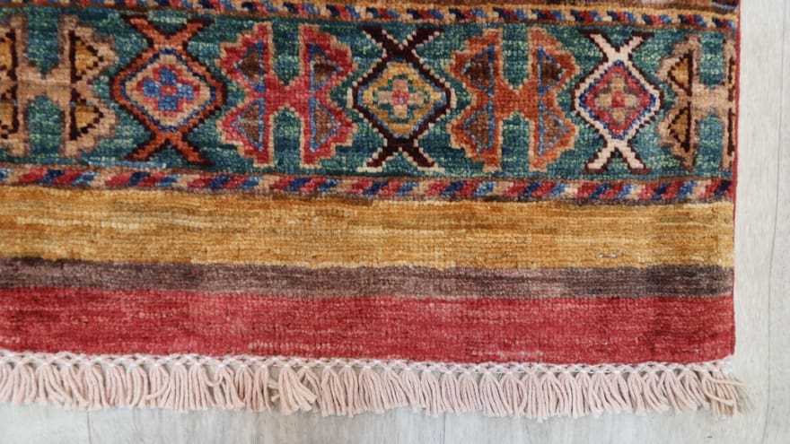 Ziegler Pakistani Rug 277 × 204 cm, Wool, hand-knotted