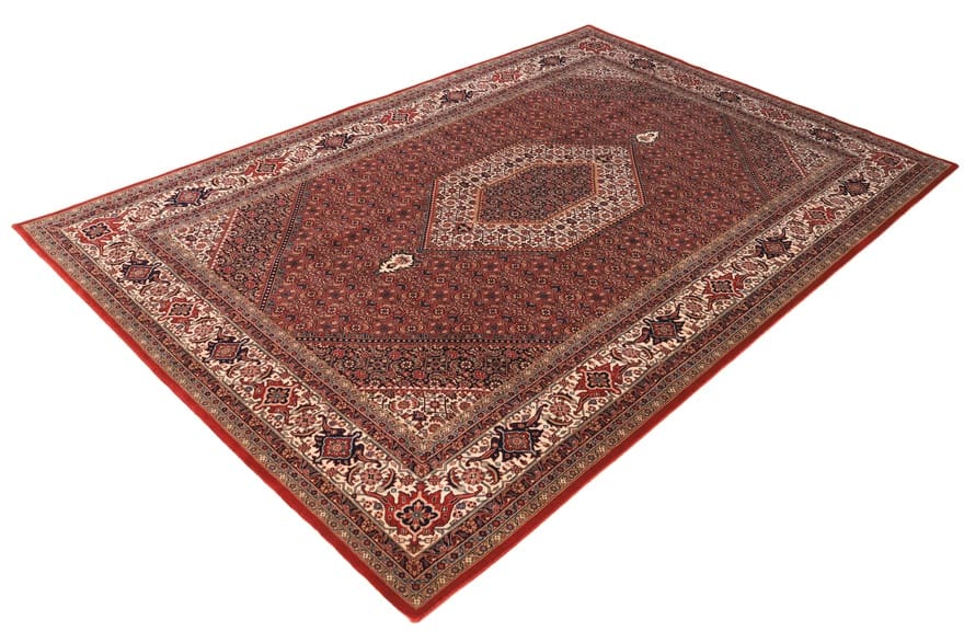 Bijar Indian Rug 304 × 201 cm, Wool & Silk, hand-knotted