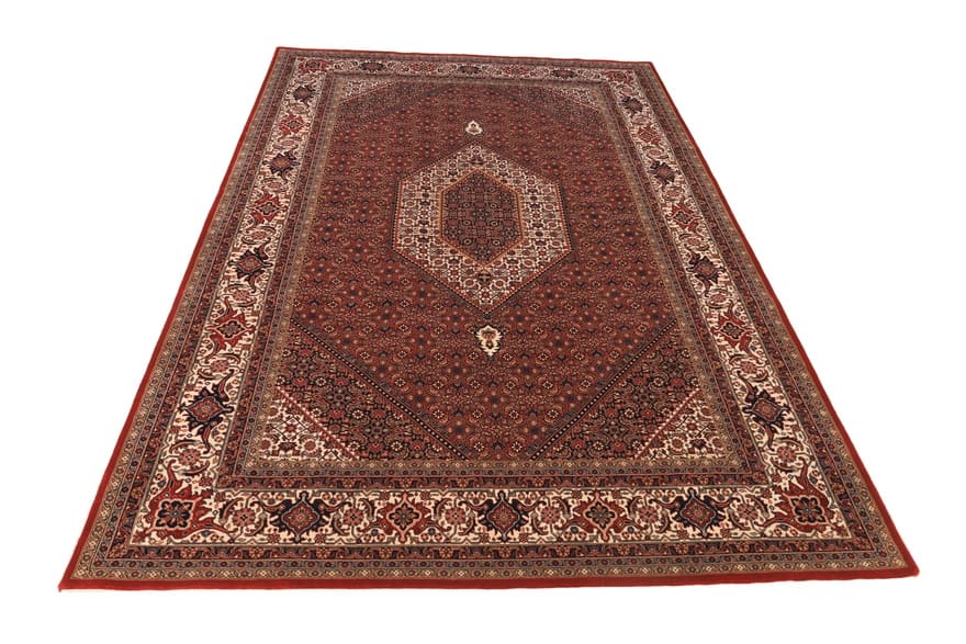 Bijar Indian Rug 304 × 201 cm, Wool & Silk, hand-knotted