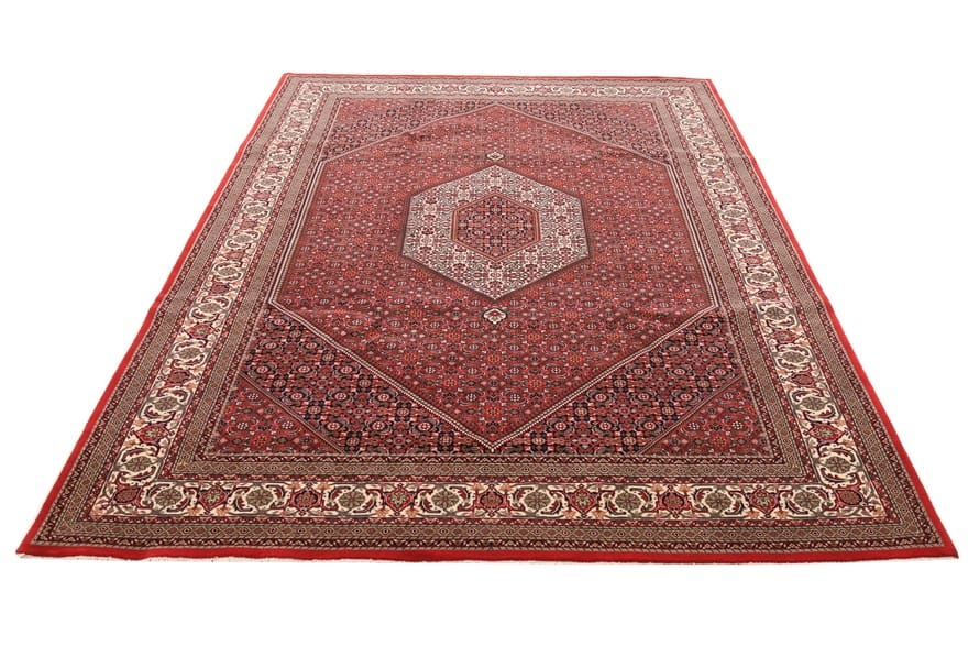 Bijar Indian Rug 304 × 200 cm, Wool & Silk, hand-knotted