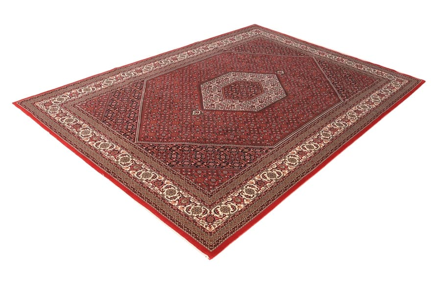 Bijar Indian Rug 304 × 200 cm, Wool & Silk, hand-knotted