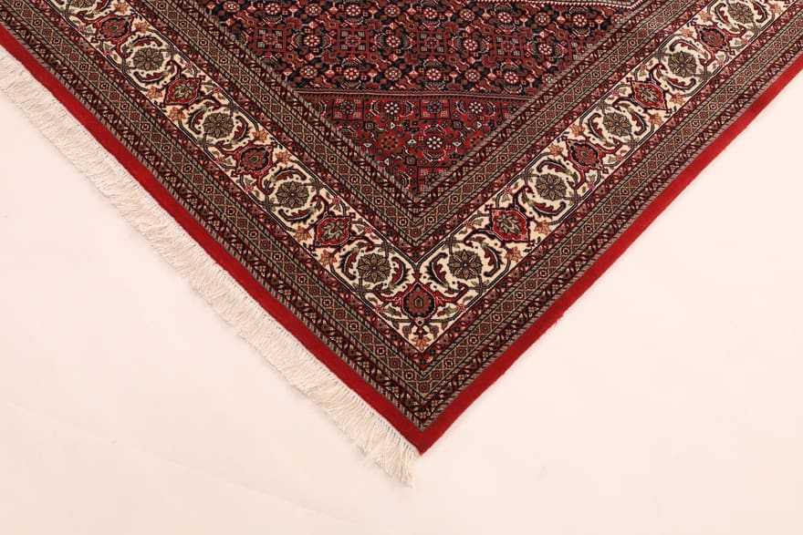 Bijar Indian Rug 304 × 200 cm, Wool & Silk, hand-knotted