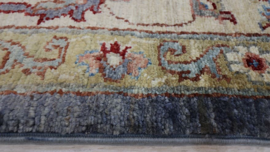 ziegler-orientteppich-306x209-cm-antiklook-handgeknupft-4 Hand-Knotted Wool Ziegler Pakistani Rug, 304 × 208 cm