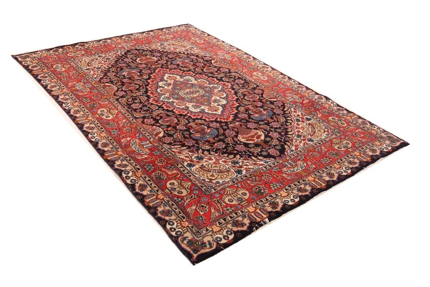 Hand-Knotted Wool Kashmar Persian Rug, 304 × 205 cm