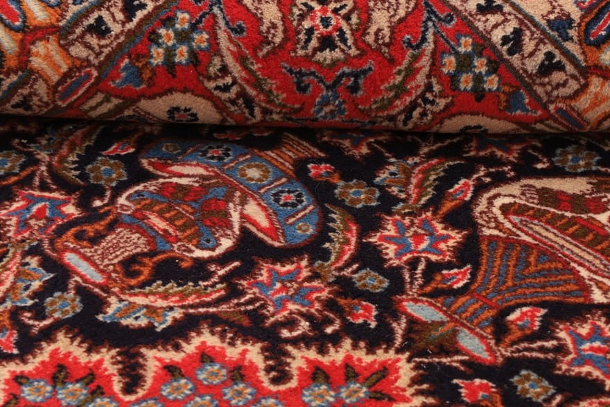 Hand-Knotted Wool Kashmar Persian Rug, 304 × 205 cm