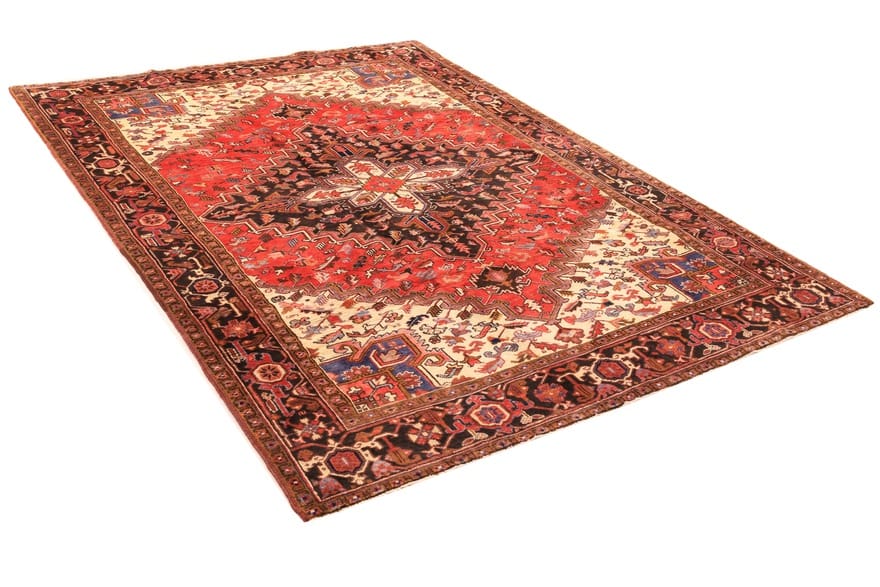 handgeknupfter-orientteppich-295x209-cm-heriz-muster-aus-wolle-1 Heriz Persian Rug 293 × 208 cm, Wool, hand-knotted