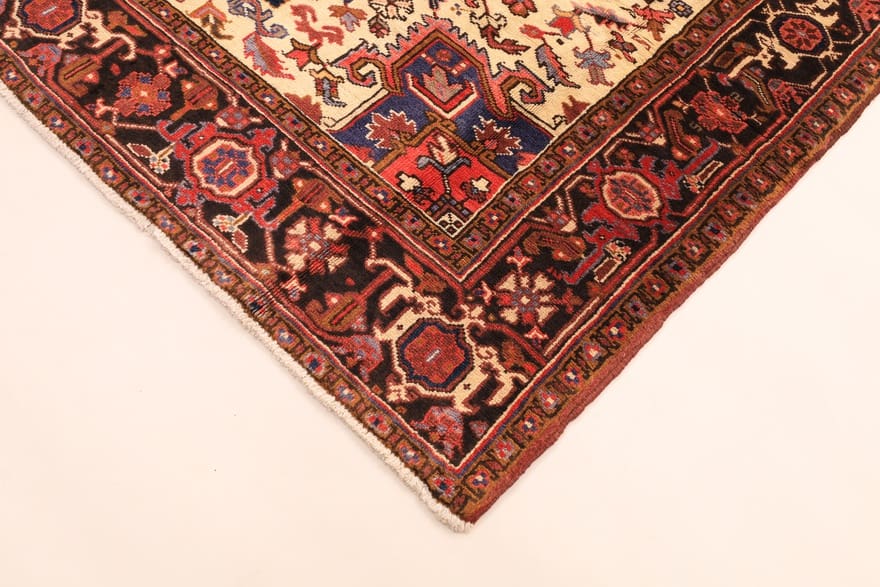handgeknupfter-orientteppich-295x209-cm-heriz-muster-aus-wolle-4 Heriz Persian Rug 293 × 208 cm, Wool, hand-knotted