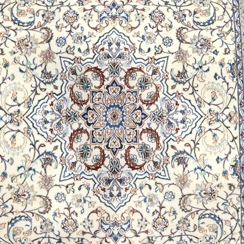 nain-teppich-252x161-cm-640000-knoten-handgeknupft-perserteppich-1 Hand-Knotted Wool & Silk Nain Persian Rug, 250 × 160 cm