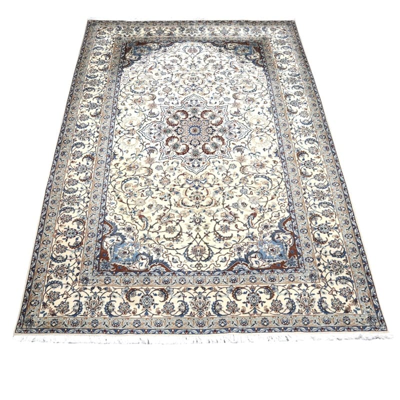 nain-teppich-252x161-cm-640000-knoten-handgeknupft-perserteppich-2 Hand-Knotted Wool & Silk Nain Persian Rug, 250 × 160 cm