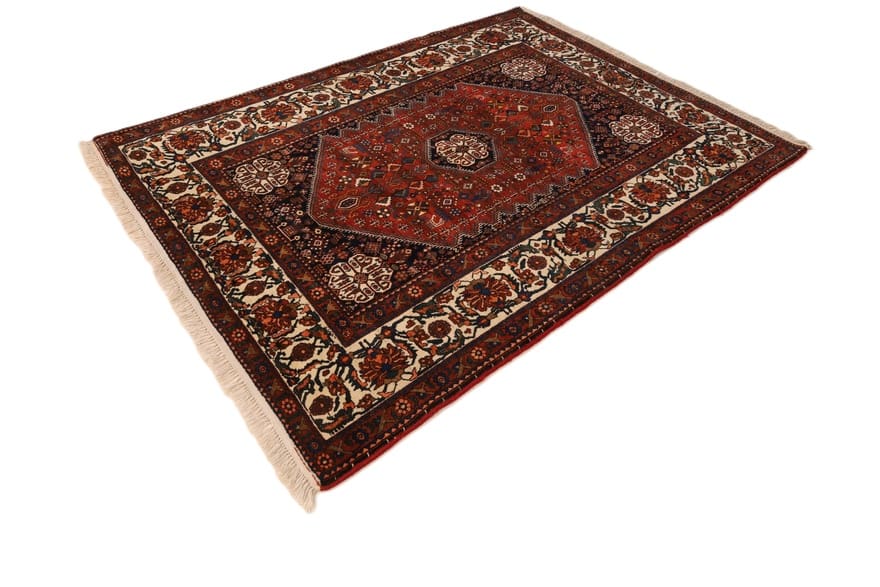 Antique Wool & Silk Persian Rug, 220 × 160 cm