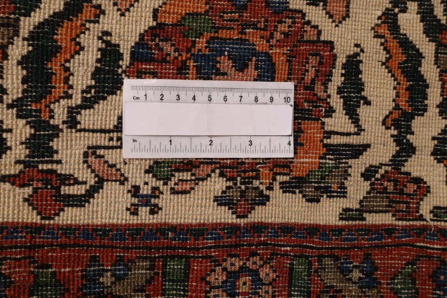 Antique Wool & Silk Persian Rug, 220 × 160 cm