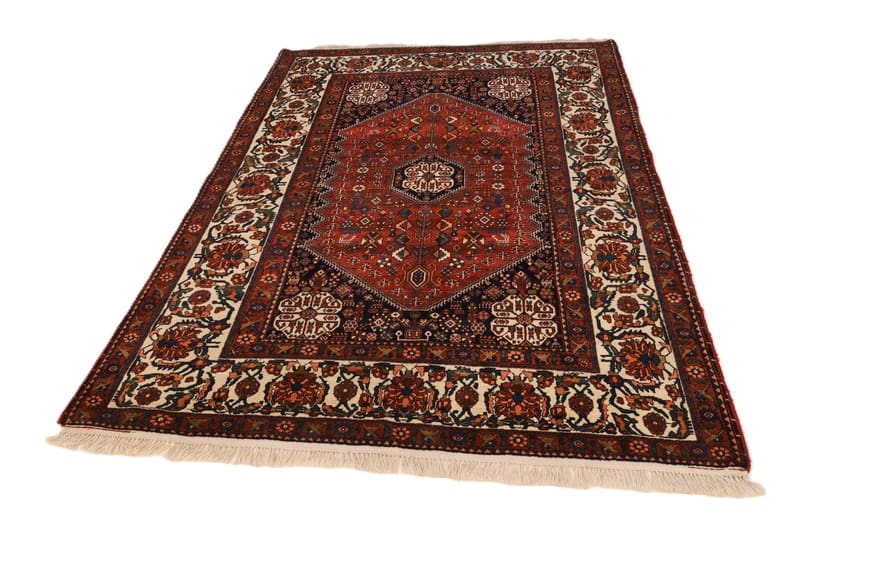 Antique Wool & Silk Persian Rug, 220 × 160 cm