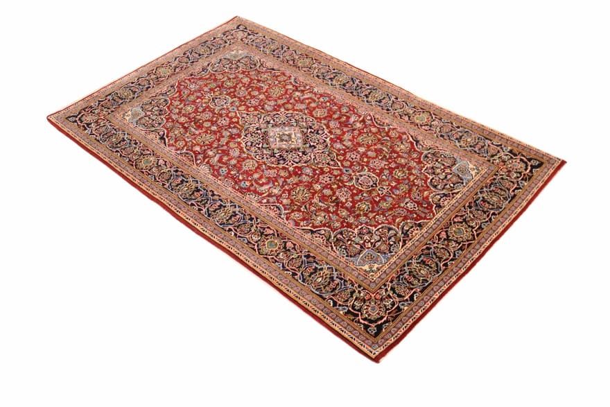 Kashan Persian Rug 225 × 144 cm, Wool, hand-knotted