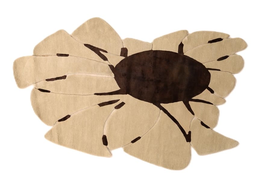 exklusiver-orientteppich-232x161-cm-floral-in-beige-braun-handgeknupft-1 Indian Rug — hand-knotted, 230 × 160 cm, Wool
