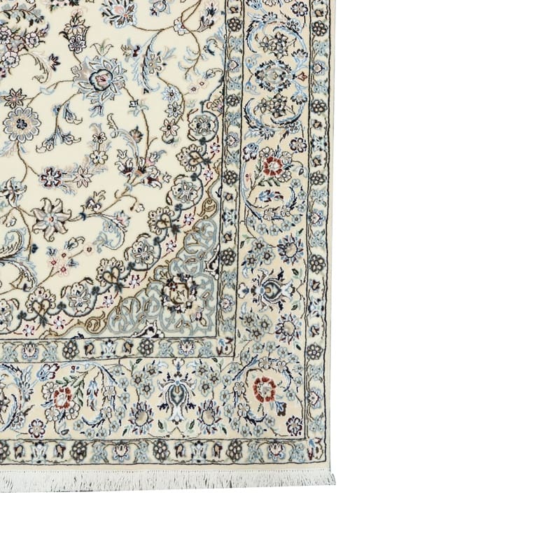 Nain Persian Rug — hand-knotted, 272 × 168 cm, Wool & Silk