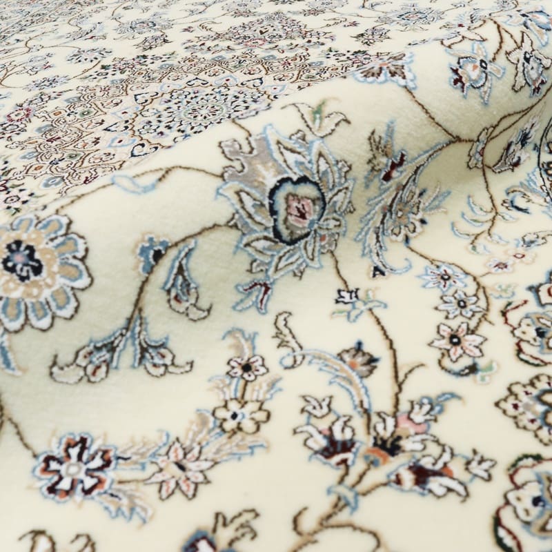 Nain Persian Rug — hand-knotted, 272 × 168 cm, Wool & Silk