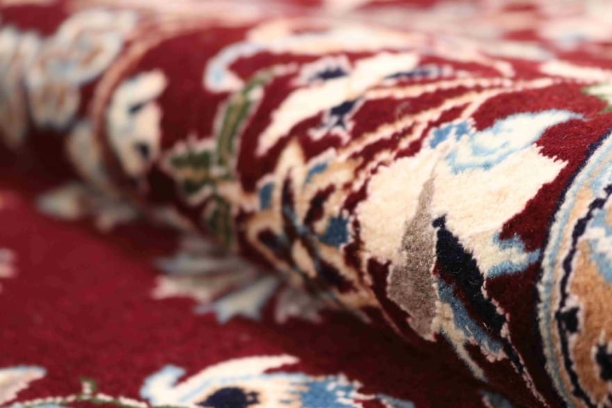 Nain Persian Rug — hand-knotted, 236 × 145 cm, Wool & Silk