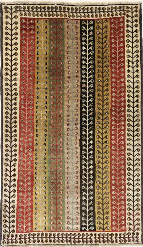 Shiraz Persian Rug — hand-knotted, 198 × 118 cm