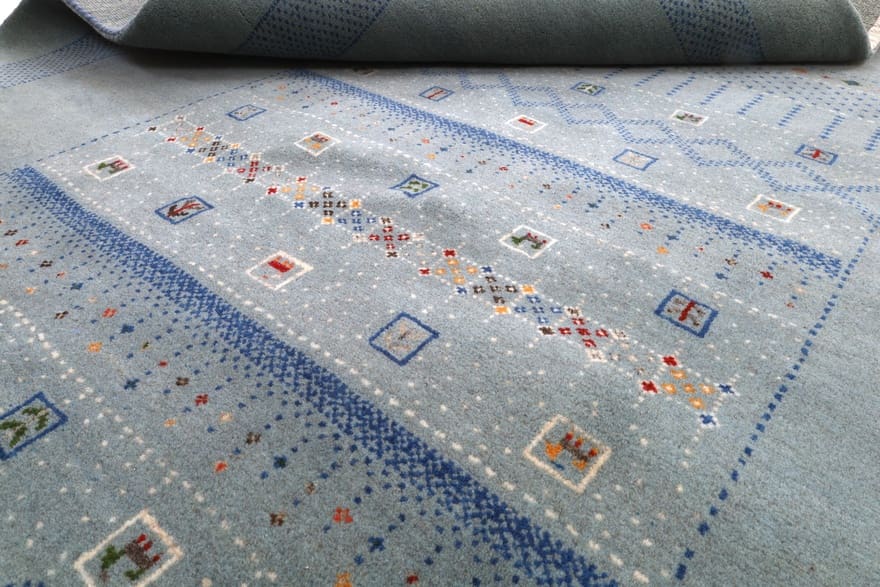 Loribaft Indian Rug 180 × 120 cm, Wool, hand-knotted