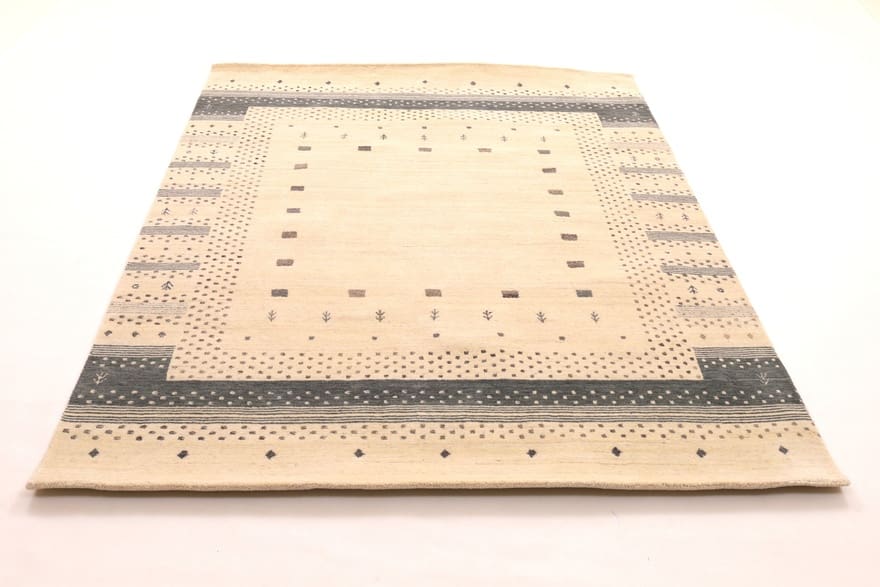 Loribaft Indian Rug — hand-knotted, 184 × 125 cm, Wool