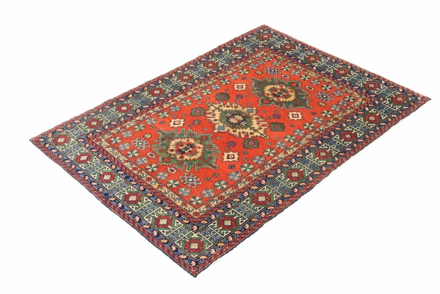 eleganter-russ-teppich-183x132-cm-kaukasus-muster-handgeknupft-1 Hand-Knotted Wool Oriental Rug, 181 × 131 cm