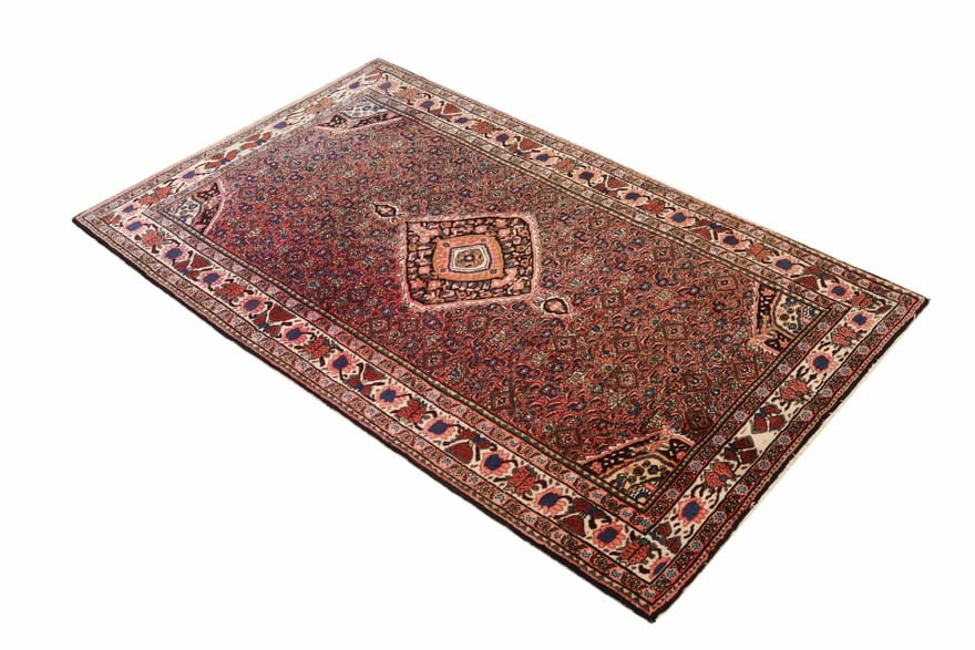 Antique Bijar Persian Rug — 216 × 127 cm, Wool