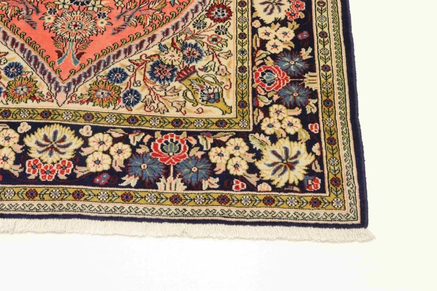 ghom-teppich-207x137-cm-edel-100-seide-handgeknupft-7 Hand-Knotted Wool & Silk Qom Persian Rug, 205 × 136 cm