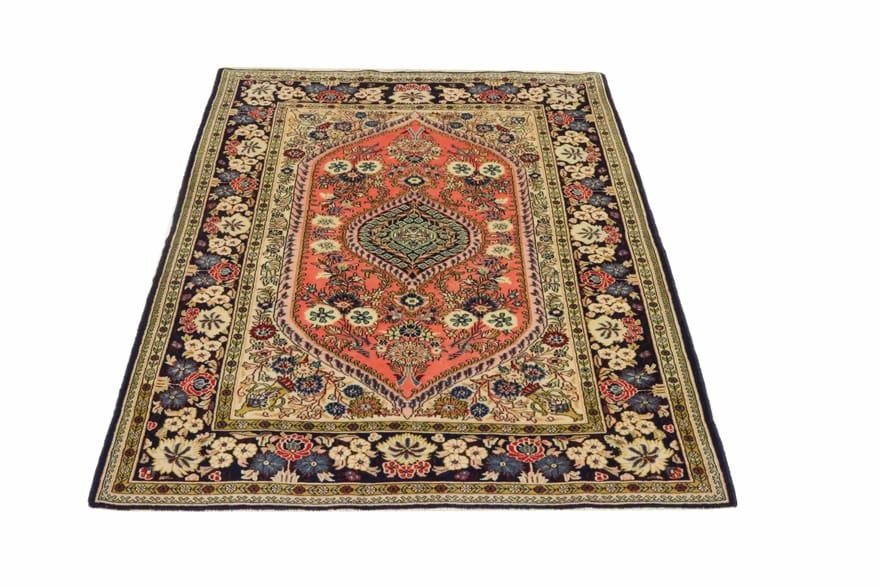 ghom-teppich-207x137-cm-edel-100-seide-handgeknupft-8 Hand-Knotted Wool & Silk Qom Persian Rug, 205 × 136 cm