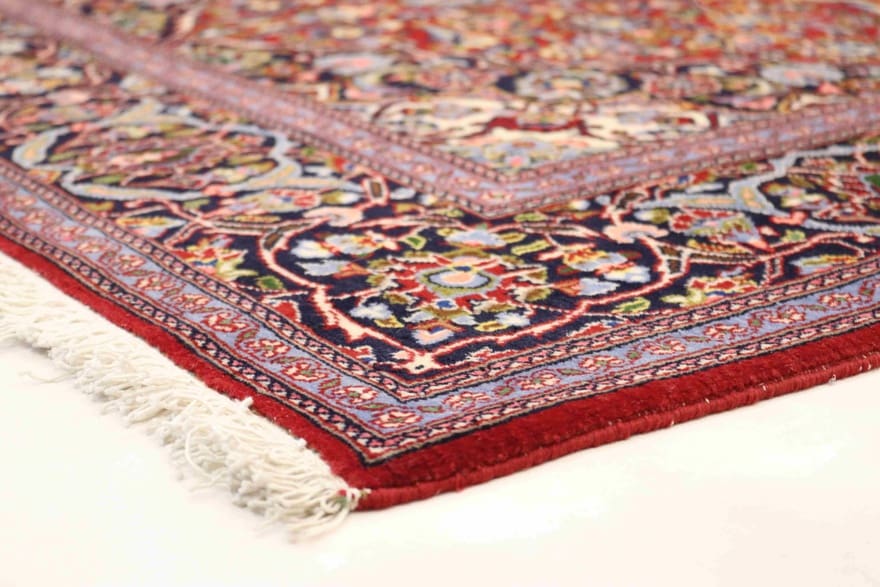Antique Kashan Persian Rug, 212 × 138 cm, Wool