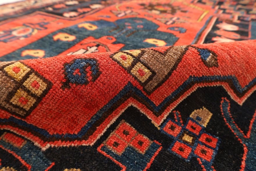 Malayer Persian Rug 201 × 126 cm, Wool, hand-knotted