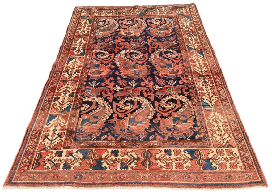 Malayer Persian Rug — hand-knotted, 188 × 130 cm, Wool