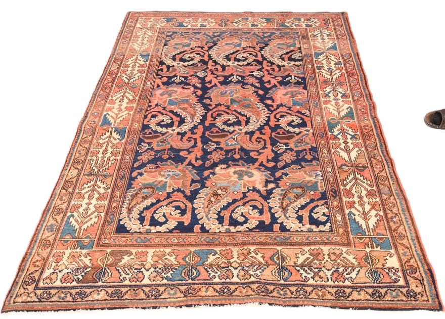 Malayer Persian Rug — hand-knotted, 188 × 130 cm, Wool