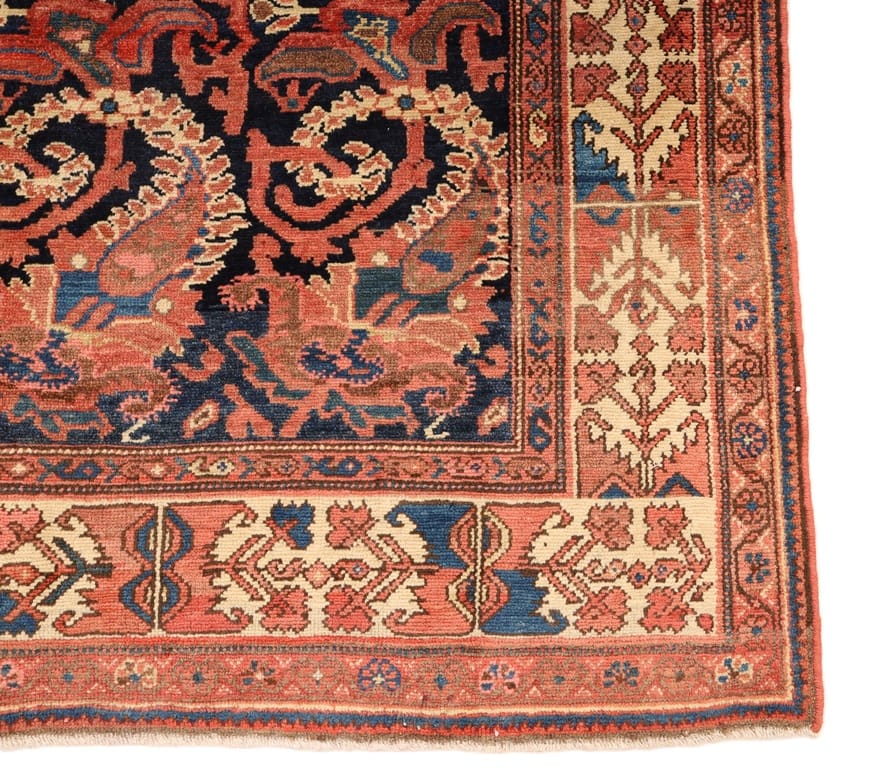 Malayer Persian Rug — hand-knotted, 188 × 130 cm, Wool