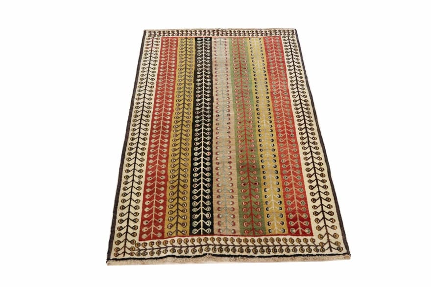 Shiraz Persian Rug — hand-knotted, 198 × 118 cm